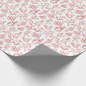 12 Tage Weihnachtslied Geschenkpapier (Ecke)