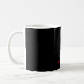12 Tage Weihnachtswolle Druck Kaffeetasse