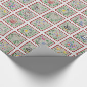 12 Tage Weihnachtswrapping Paper Geschenkpapier (Ecke)