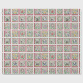 12 Tage Weihnachtswrapping Paper Geschenkpapier (Flach)