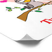 12 Tage zwei Turteltauben Poster (Ecke)