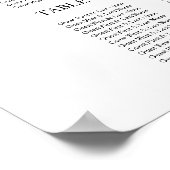 12 Tische Rustikale Grünpflanzen Hochzeitstabelle Poster (Ecke)