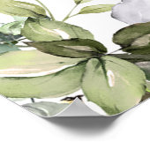 12 Tische Seekarte Landschaft Wasserfarbe Poster (Ecke)