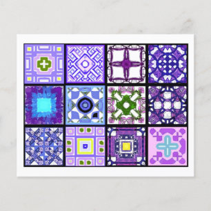 12 verschiedene Teebeutel-Kacheln - Origami Falten Flyer