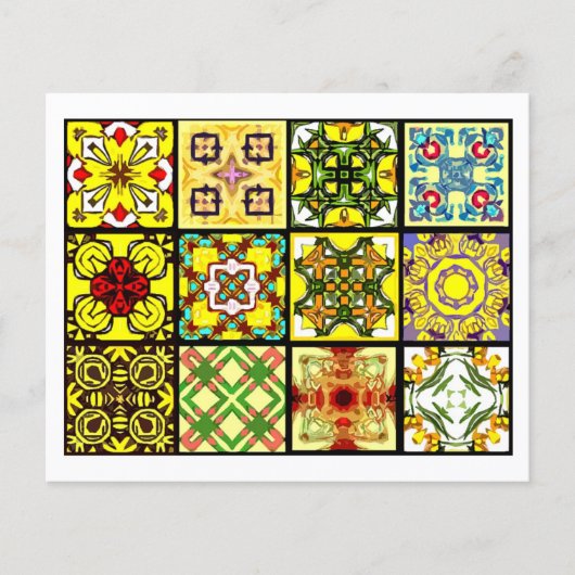 12 verschiedene Teebeutel - Origami-Falten Flyer (Vorne)