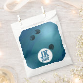 12 von 12 Blue Bowling Ball Custom Gevor Bag Geschenktütchen (Ausgeschnitten)