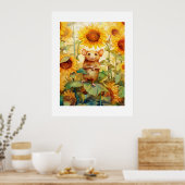 12 von 17 Sonnenblumengarten Miceville Poster (Küche)