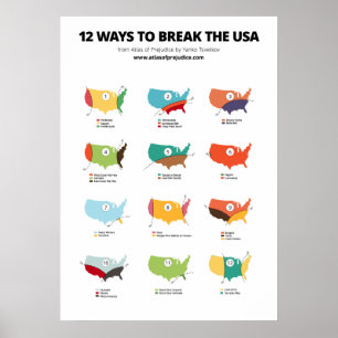 12 Ways to Break the USA Poster