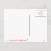 12 Weihnachtshunde Feiertagspostkarte (Rückseite)