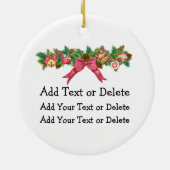 12 Weihnachtstage Keramik Ornament (Hinten)