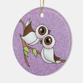 12 Weihnachtstage Keramik Ornament (Links)