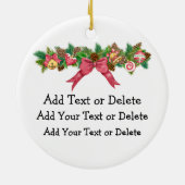 12 Weihnachtstage Keramik Ornament (Hinten)