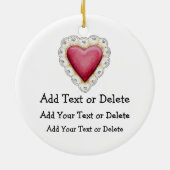 12 Weihnachtstage Keramikornament (Hinten)