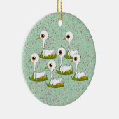 12 Weihnachtstage Keramikornament (Rechts)