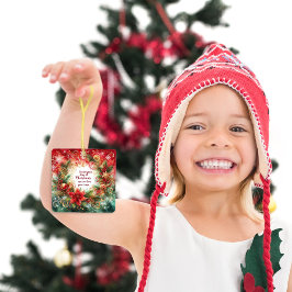 12 Weihnachtstage Keramikornament