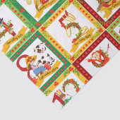 12 Weihnachtstage Seidenpapier (Detail)