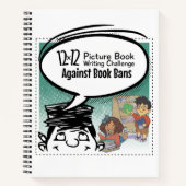 12 x 12 gegen Buchverbote für Notebook Notizblock (Vorderseite)