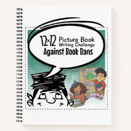 12 x 12 gegen Buchverbote für Notebook Notizblock