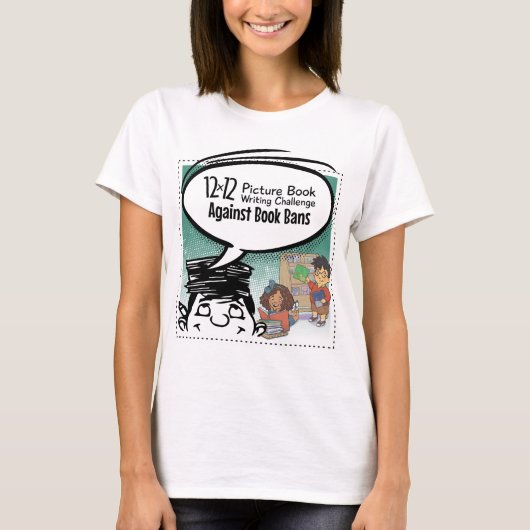 12 x 12 gegen Buchverbote T - Shirt (Vorderseite)