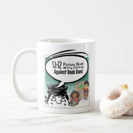 12 x 12 gegen Buchverbote Tasse