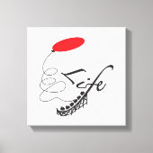 12 " x 12" Leinwand (Vorderseite)