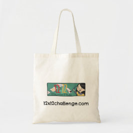 12 x 12 Maler Girl Tote Bag Tragetasche