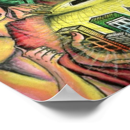 12" x 15,53" Poster (Ecke)