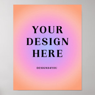 12 x 15 vertikale gedruckte Kunst Poster