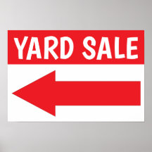 12" x 18" Gard Links Arrow Paper Poster