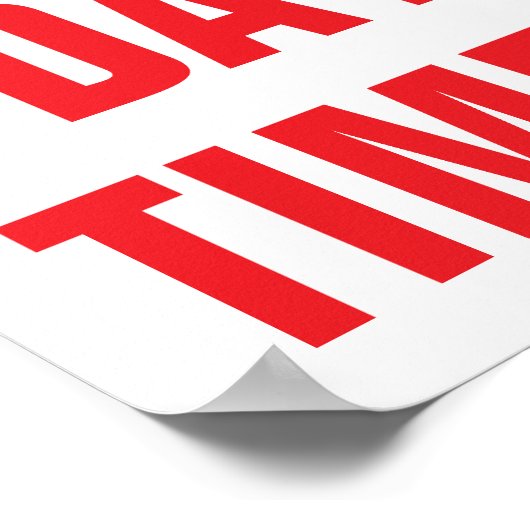 12" X 18" Yard Verkauf Informationsbroschüre Poster (Ecke)