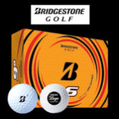 12 x Bridgestone e6 Custom Logo Golf Balls Golfball