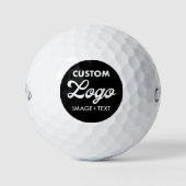 12 x Callaway Warbird Custom Logo Golfbälle (Vorderseite)