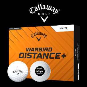 12 x Callaway Warbird Custom Logo Golfbälle