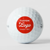 12 x Foto für benutzerdefinierte Logos TaylorMade Golfball (Vorderseite)