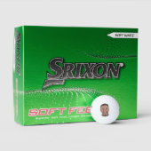12 x Srixon Soft Feel Custom Photo Golf Balls Golfball (Verpackung)