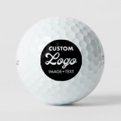 12 x Titleist Pro V1 Golfbälle mit individuellem L (Vorderseite)