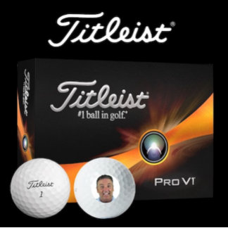 12 x Titleist Pro V1 individuelle Foto-Golfbälle Golfball