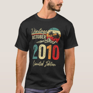12 Yr Vintager Oktober 2010 12. Geburtstag T-Shirt