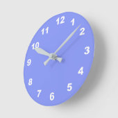 12 Zahl-Wahlen, zum von der hellblauen Uhr zu (Winkel)