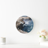 12 Zahlenoptionen für Antigua-Uhr Runde Wanduhr (Zuhause)