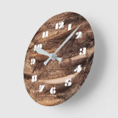 12 Zahlenoptionen wählen —Blockuhr bauen Runde Wanduhr (Winkel)