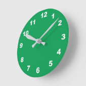 12 Zahlenoptionen zur Auswahl aus der grünen Uhr (Winkel)