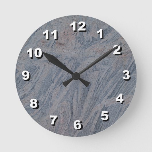 12 Zahlenoptionen zur Auswahl der blauen Uhr für g (Vorderseite)