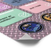 12 ZIELE IN 12 MONATEN - HERAUSFORDERUNGSPOSTER POSTER (Ecke)