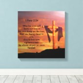 12 Zoll x 12 Zoll, 75 Zoll, Single Leinwanddruck (Insitu (Holzboden))