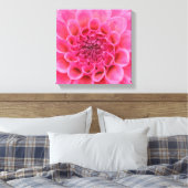 12 Zoll x 12 Zoll überzogene Canvas - rosa Blume Leinwanddruck (Insitu (Schlafzimmer))