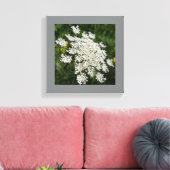12 Zoll x 12 Zoll Weißkönigin Ann's Spitzen-Foto Leinwanddruck (Insitu (Wohnzimmer))