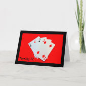 12 zu drehen ist ein großes Geschäft! Karte (Vorderseite)