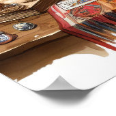 *~* 12A100 Psychischer Leser Sinti und Roma Crysta Poster (Ecke)