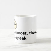 12oz Kaffee Tasse weiß mit dem Titel "Jetzt können (Mittel)